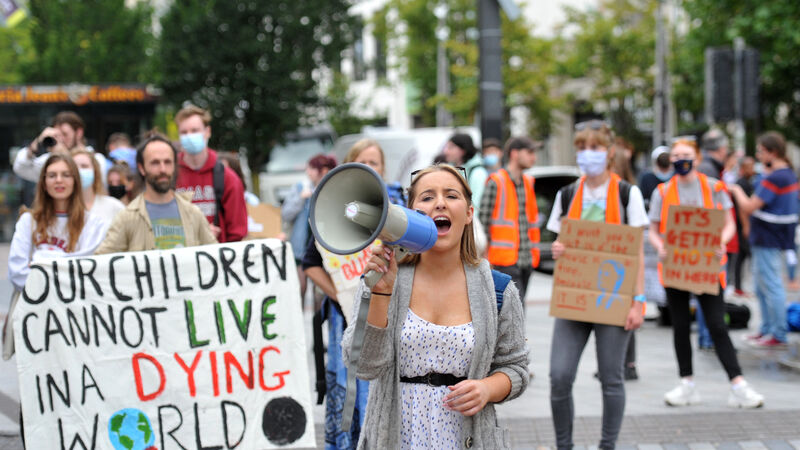 WATCH: Young people bring climate message to the streets of Cork WATCH: Young people bring climate message to the streets of Cork