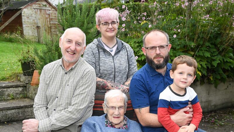 Five generations of Cork family back together again following pandemic Five generations of Cork family back together again following pandemic