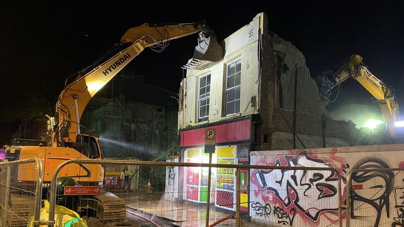 Watch: Demolition works underway at North Main Street to make room for new mixed-use development Watch: Demolition works underway at North Main Street to make room for new mixed-use development