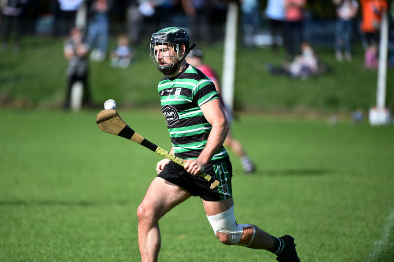  Nathan Walsh in action for Douglas against Bishopstown. Picture: Larry Cummins.