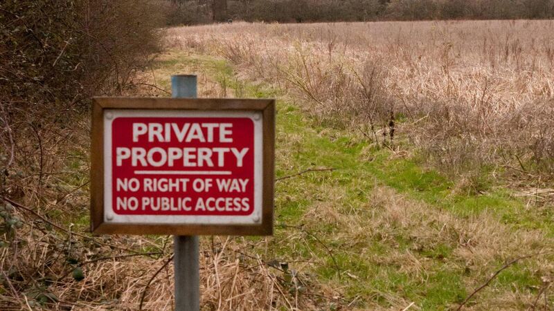 Why are we hearing about rights of way? Why are we hearing about rights of way?
