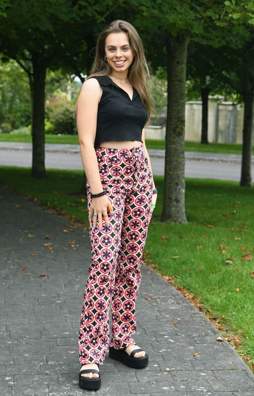 Niamh Cremin waring her outfit from Pull&Bear. Picture Denis Minihane Niamh Cremin waring her outfit from Pull&Bear. Picture Denis Minihane
