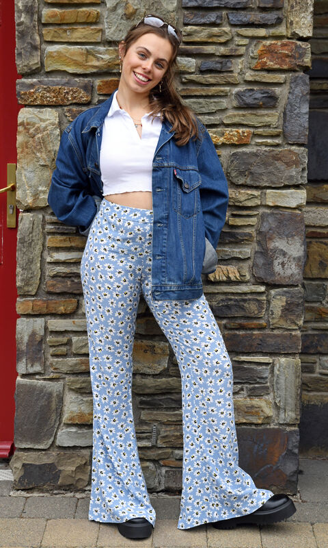 Niamh Cremin wearing a jacket owned by her dad. Picture: Denis Minihane. Niamh Cremin wearing a jacket owned by her dad. Picture: Denis Minihane.