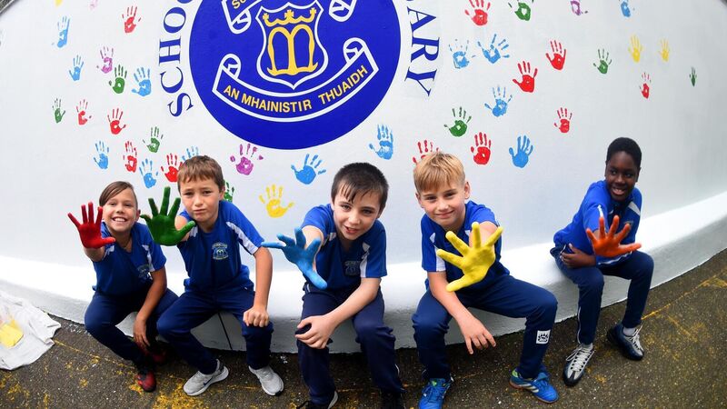Watch: Cork students celebrate School of Sanctuary status with special art project Watch: Cork students celebrate School of Sanctuary status with special art project