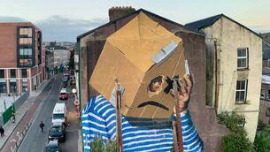 <p>A new mural by Dublin artist Asbestos, created for Ardú 2021, South Main Street, Cork, as part of Ardú Street Art project. Picture: Artist Asbestos</p>