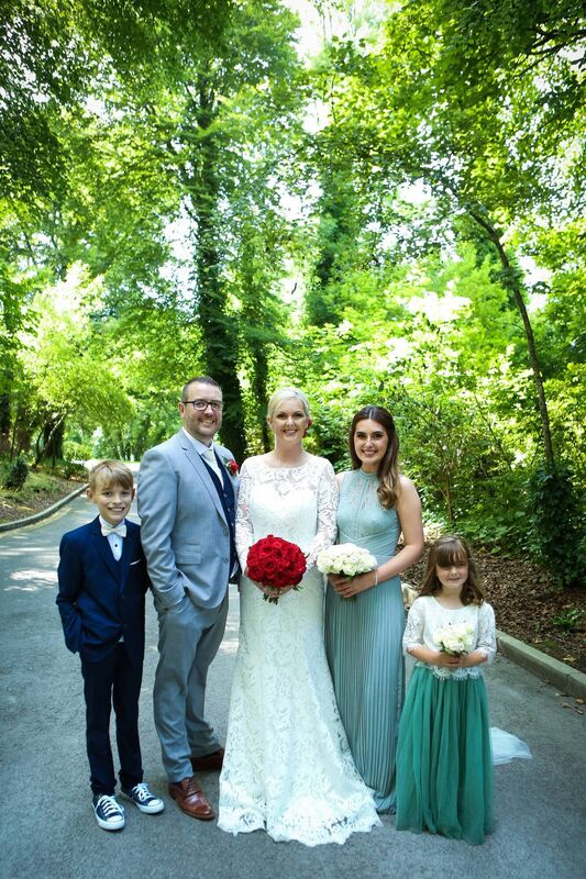 A WONDERFUL DAY: Teresa (nee Purcell) and Liam Goggin with children Kaia, Ben and Sam Pictures: Ray Terry Photography A WONDERFUL DAY: Teresa (nee Purcell) and Liam Goggin with children Kaia, Ben and Sam Pictures: Ray Terry Photography