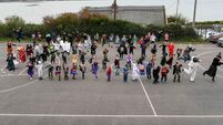 Watch: Cork school pupils and teachers do the 'Thriller' zombie dance