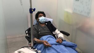 <p>Nadim Hussain was hospitalised upon entering day nine of his hunger strike campaign for permission to remain.</p>