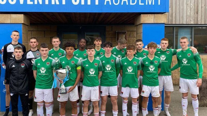 Cork City U17 side win Sky Blue Cup in Coventry