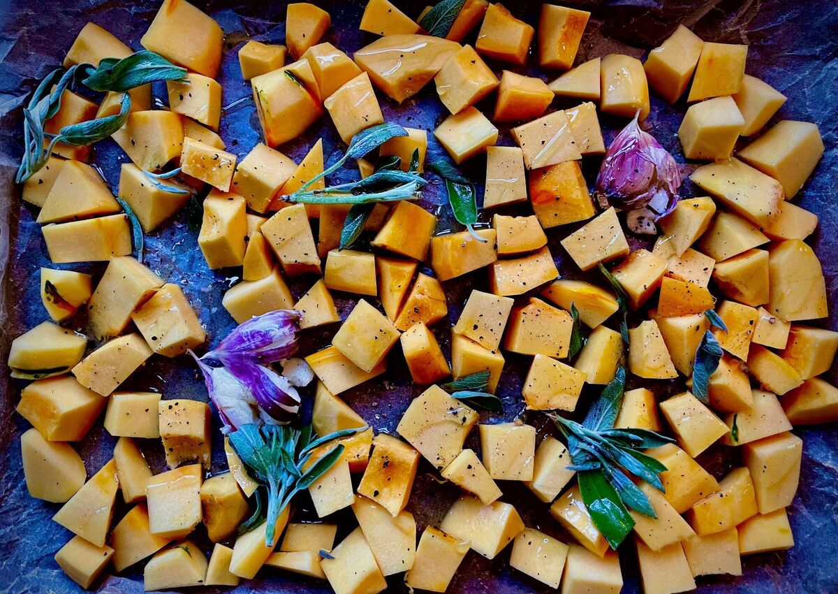Squash Garlic Sage