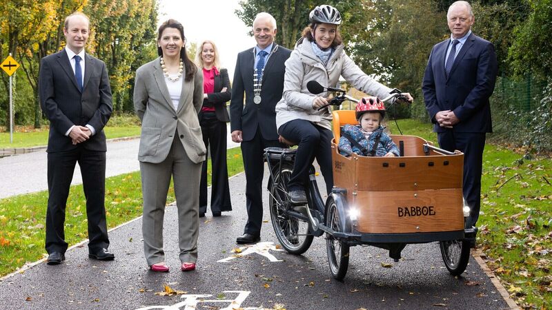 Stryker provides land for new section of cycleway in Cork