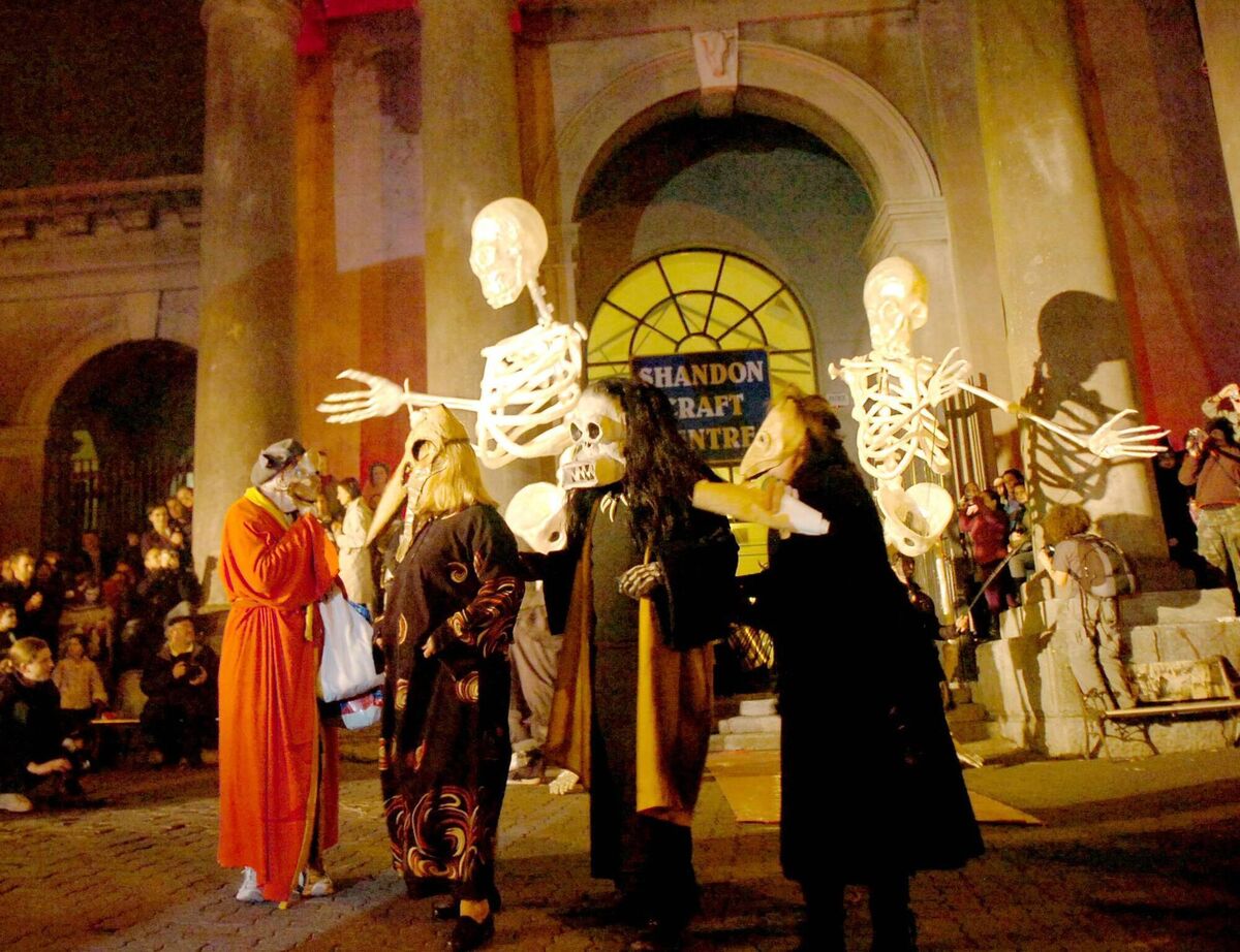 Some of the many spooky entries emerging from the Shandon Craft Centre during the Dragon of Shandon Halloween Lantern Parade in 2007. Picture: Richard Mills Some of the many spooky entries emerging from the Shandon Craft Centre during the Dragon of Shandon Halloween Lantern Parade in 2007. Picture: Richard Mills