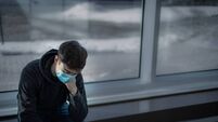 Young Man Struggling with Mental Health Issues
