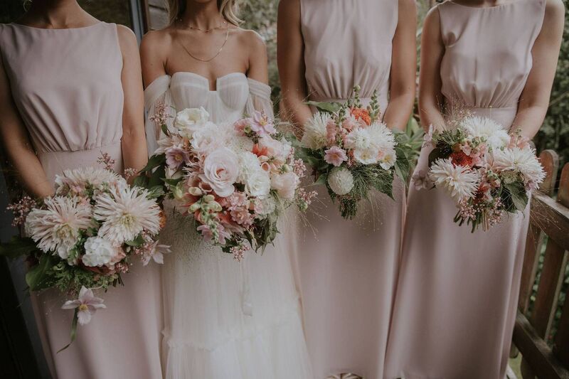 The beautiful bouquets made with flowers from Bumble Bee Flower Farm. The beautiful bouquets made with flowers from Bumble Bee Flower Farm.