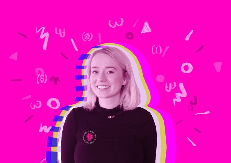 Sarah Hegarty who is behind the Instagram page, 'Vadge of Honour'.