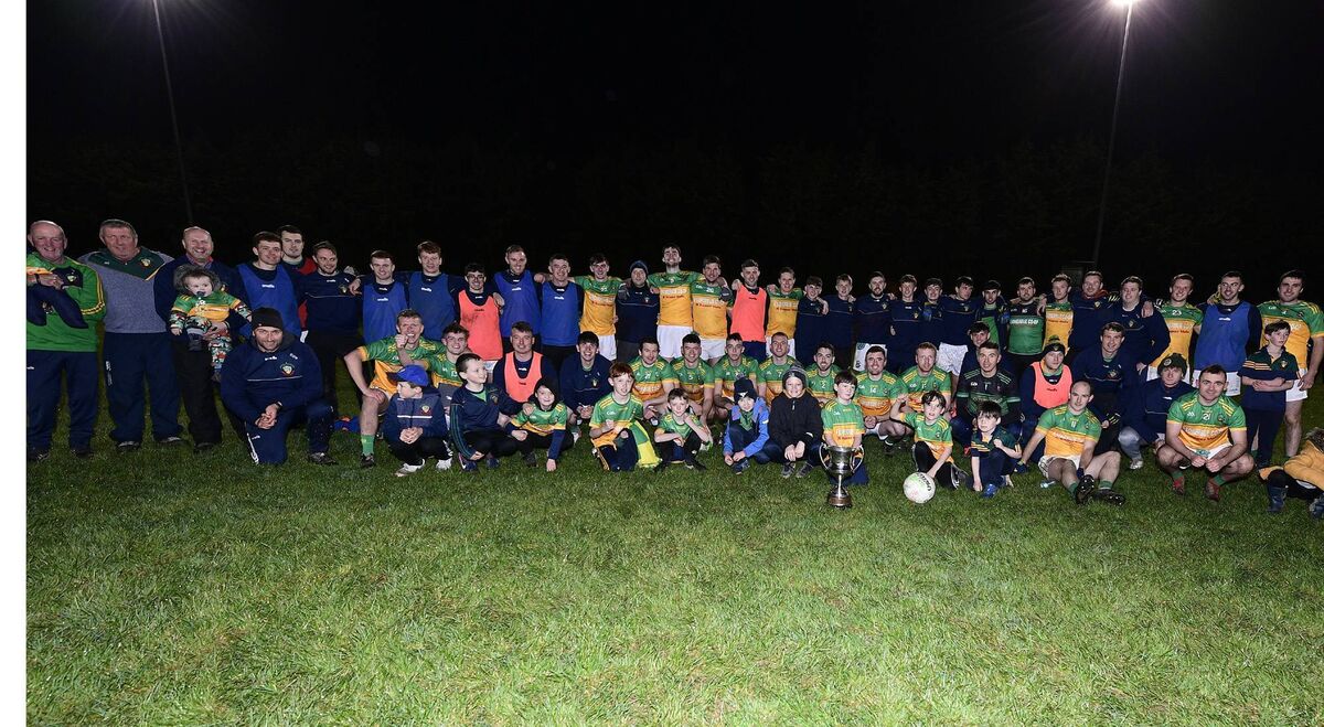 Boherbue were thrilled to land the Castlecor Potatoes Duhallow JAFC title for the fifth consecutive year. Picture: John Tarrant Boherbue were thrilled to land the Castlecor Potatoes Duhallow JAFC title for the fifth consecutive year. Picture: John Tarrant