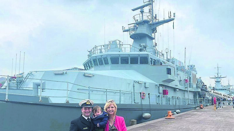 Cork navy officer: 'I have a family on my ship and one at home'