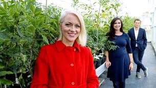 <p>Kathriona Devereux, Aoibhinn Ní Shúilleabháin,  and Jonathan McCrea of meeting Irish researchers working at home and internationally on projects that affect all our lives. for Caroline Delaney</p>