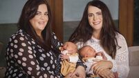 Double joy: Twins welcome babies on same ward at Cork University Maternity Hospital
