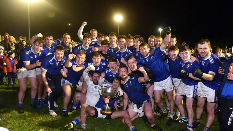 Aghinagh land historic first Muskerry title with Liam Twohig on fire Aghinagh land historic first Muskerry title with Liam Twohig on fire