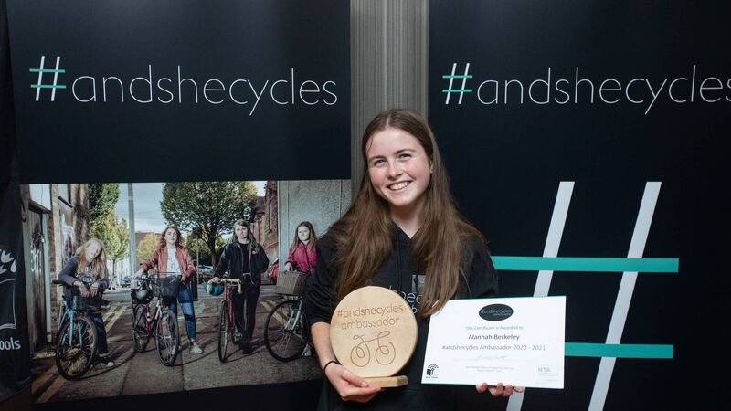 Midleton student wins award for cycling advocacy