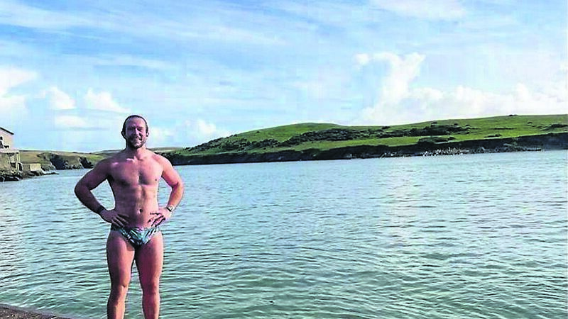 Cork man close to completing 365-day dip in the sea fundraiser