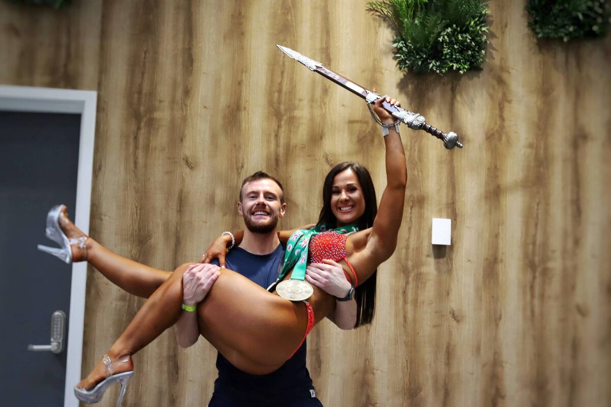 Sophie Tuohy pictured with boyfriend Luke.