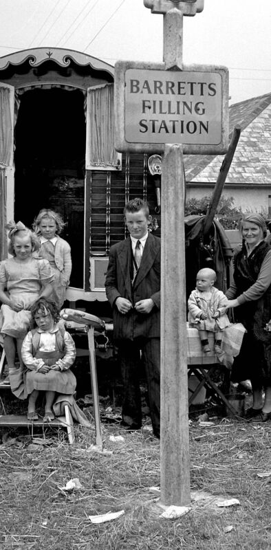 A family on the steps of a horse-drawn caravan at Cahirmee Horse Fair in Buttevant on July 12, 1956. A reader recalls local farmers allowing the members of the travelling community to put their horses in their fields. A family on the steps of a horse-drawn caravan at Cahirmee Horse Fair in Buttevant on July 12, 1956. A reader recalls local farmers allowing the members of the travelling community to put their horses in their fields.