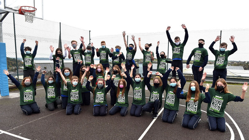 Pictures: Cork school in round-the-clock effort for Conradh na Gaeilge initiative