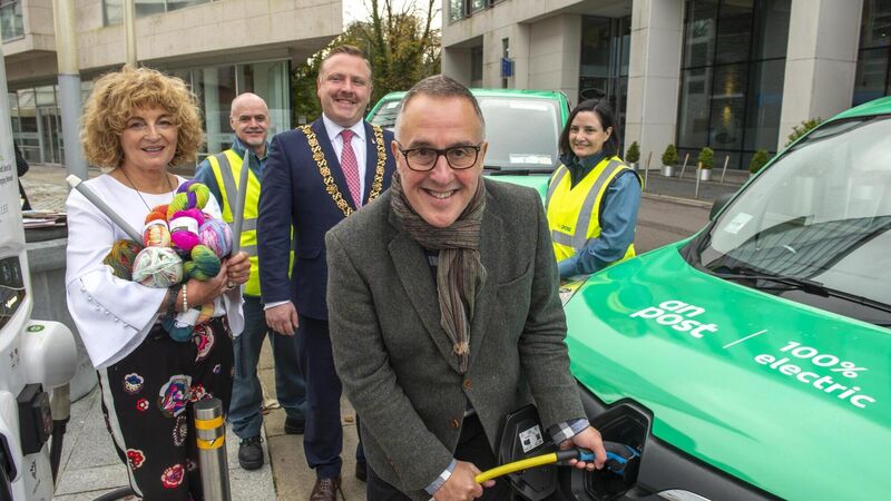An Post announces rollout of e-vehicle fleet in Cork city