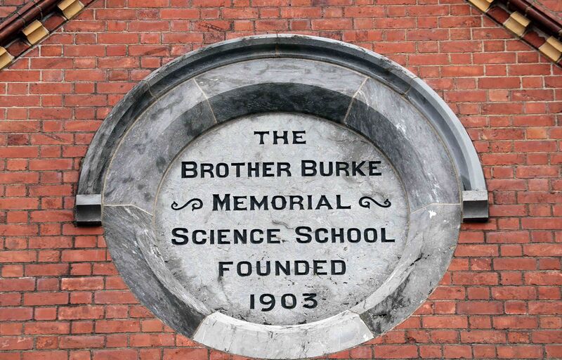 Br. Burke building. North Monastery Secondary School, 210th Anniversary, North Monastery Road, Cork. Picture: Jim Coughlan. Br. Burke building. North Monastery Secondary School, 210th Anniversary, North Monastery Road, Cork. Picture: Jim Coughlan.