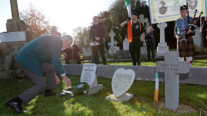 Pictures: Events mark centenary of the death of patriot Tadhg Barry