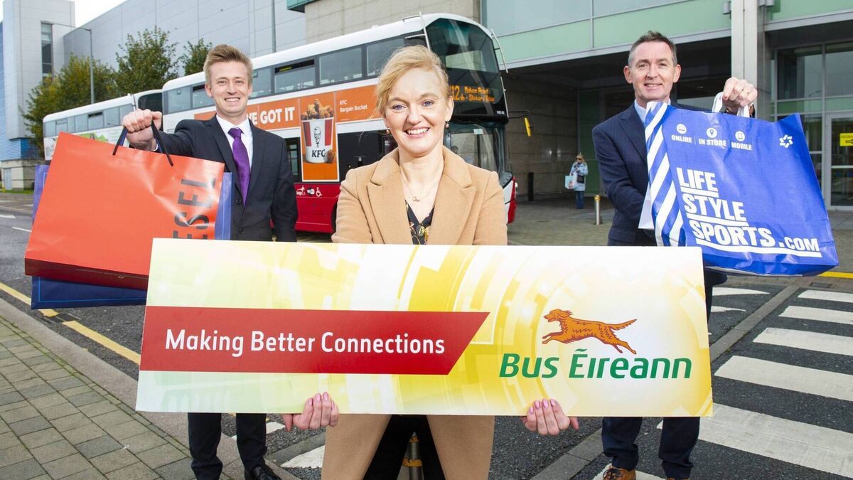 Bus Éireann encouraging Cork shoppers to take the bus when doing their Christmas shopping