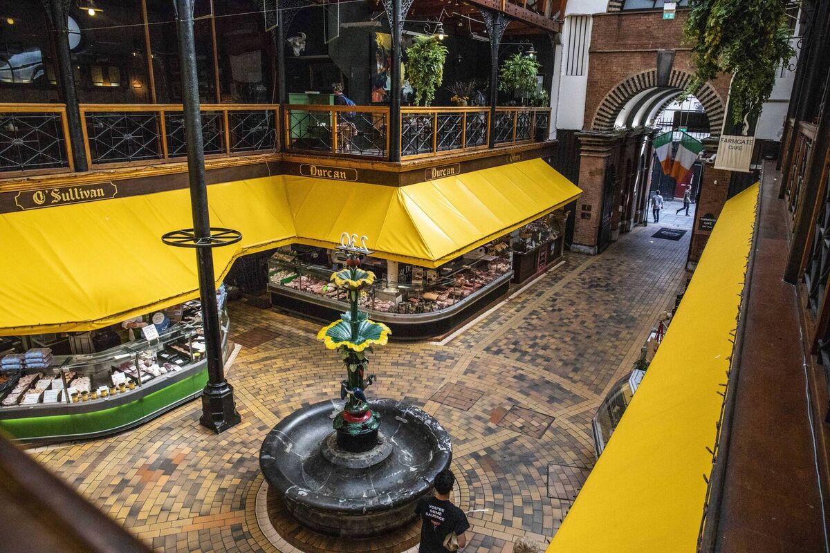 The famous fountain in The English Market , Cork City. Picture: Clare Keogh 