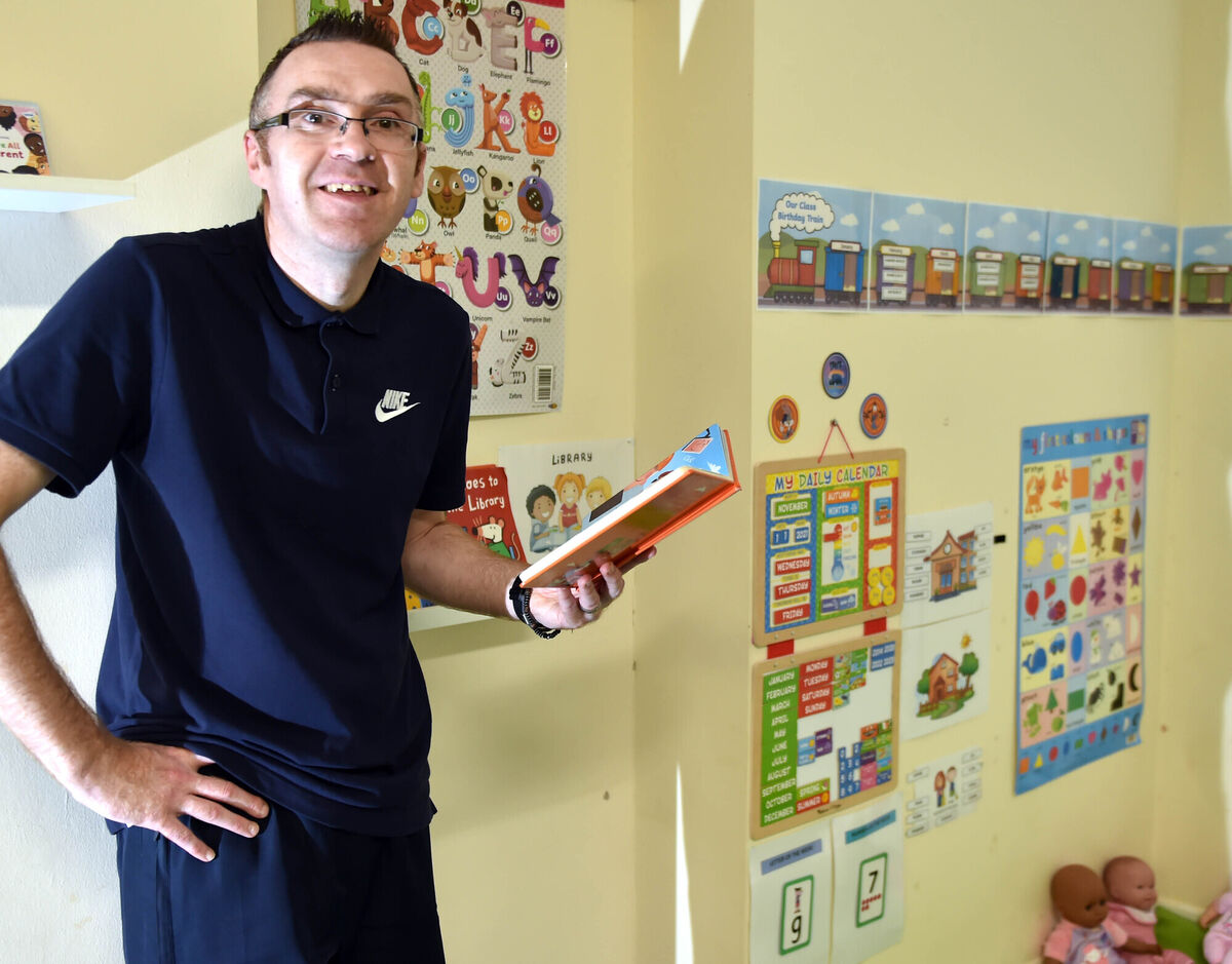 Sarah Horgan Mark Walsh, teacher at Generation Pre-school in Glounthaune. lPicture: Eddie O'Hare Sarah Horgan Mark Walsh, teacher at Generation Pre-school in Glounthaune. lPicture: Eddie O'Hare