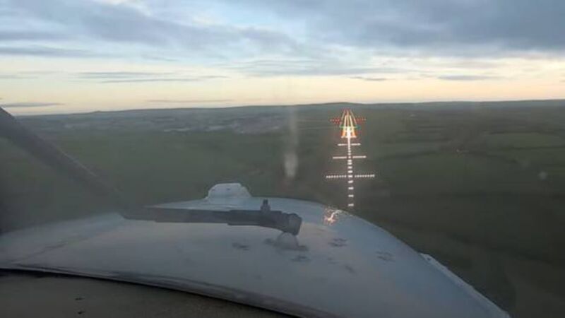 WATCH: Footage shows specialist aircraft descending onto runway at Cork Airport WATCH: Footage shows specialist aircraft descending onto runway at Cork Airport