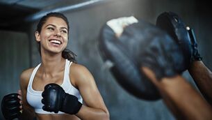 <p>Boxing is a high impact cardio workout. Picture: Stock</p>