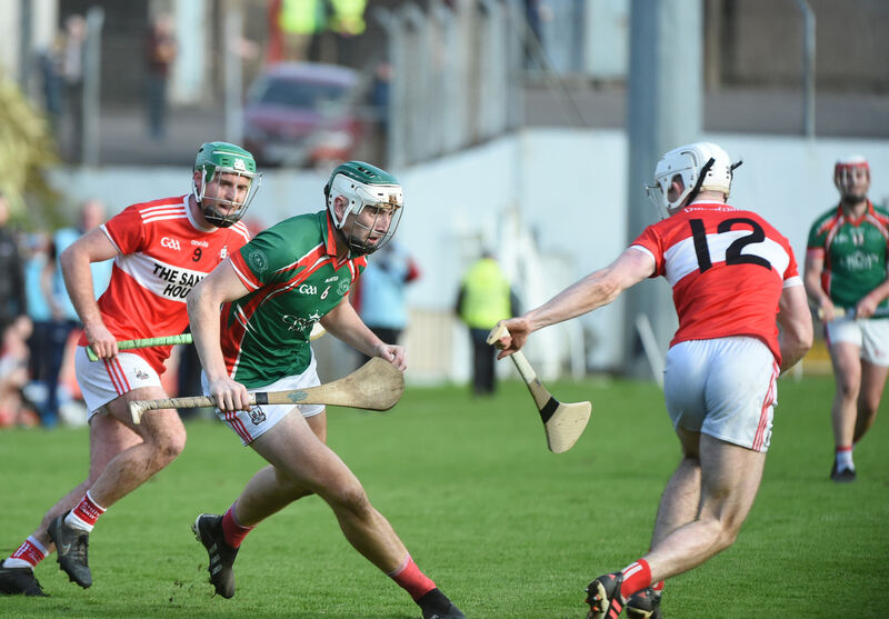 Mark Keane, Ballygiblin, in action against Dromtarriffe. Picture: Larry Cummins Mark Keane, Ballygiblin, in action against Dromtarriffe. Picture: Larry Cummins