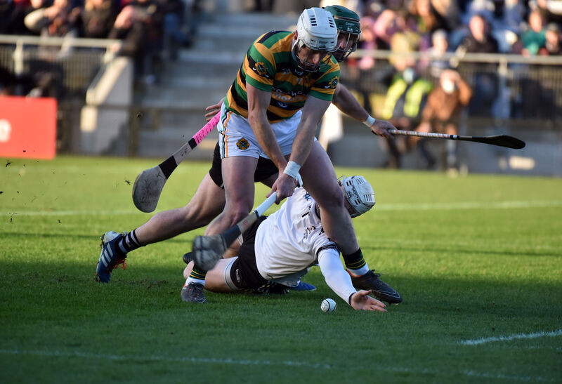 Glen Rovers' Patrick Horgan scores his first half goal past Midleton goalkeeper Brion Saunderson. Picture: Eddie O'Hare