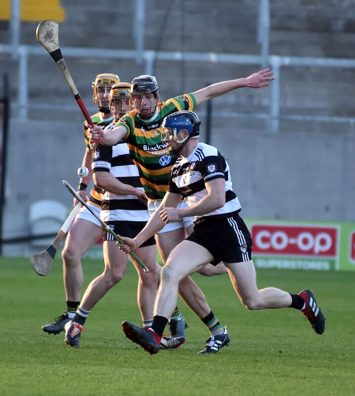 Midleton's Conor Lehane takes on Glen Rovers' Robert Downey at Páirc Uí Chaoimh. Picture: Eddie O'Hare