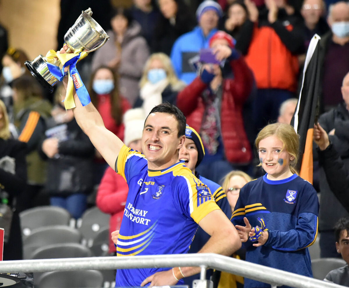 Lisgoold's captain John Cronin shows his joy at Páirc Uí Chaoimh. Picture: Eddie O'Hare