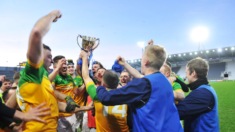 WATCH: Boherbue celebrate first junior football title after beating Ballinhassig WATCH: Boherbue celebrate first junior football title after beating Ballinhassig