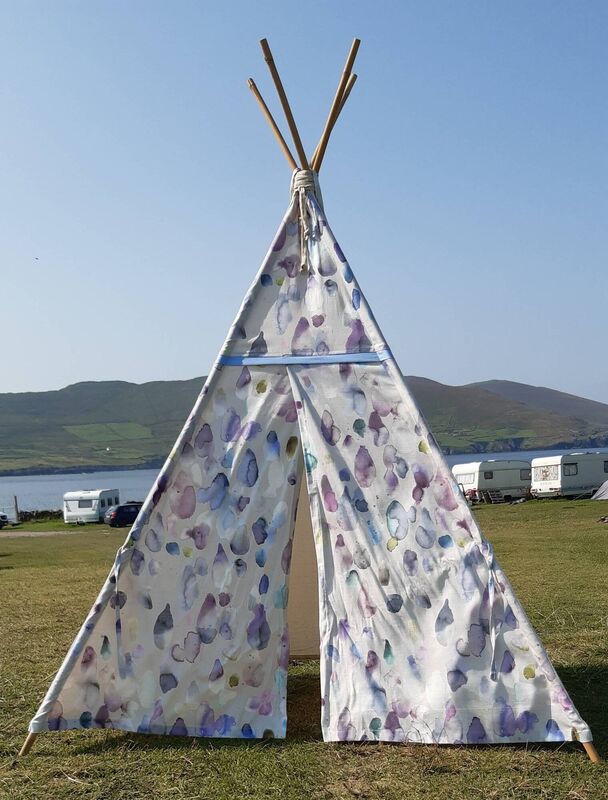 One of the beautiful tepees made by Joyfully -  Created in Cork.