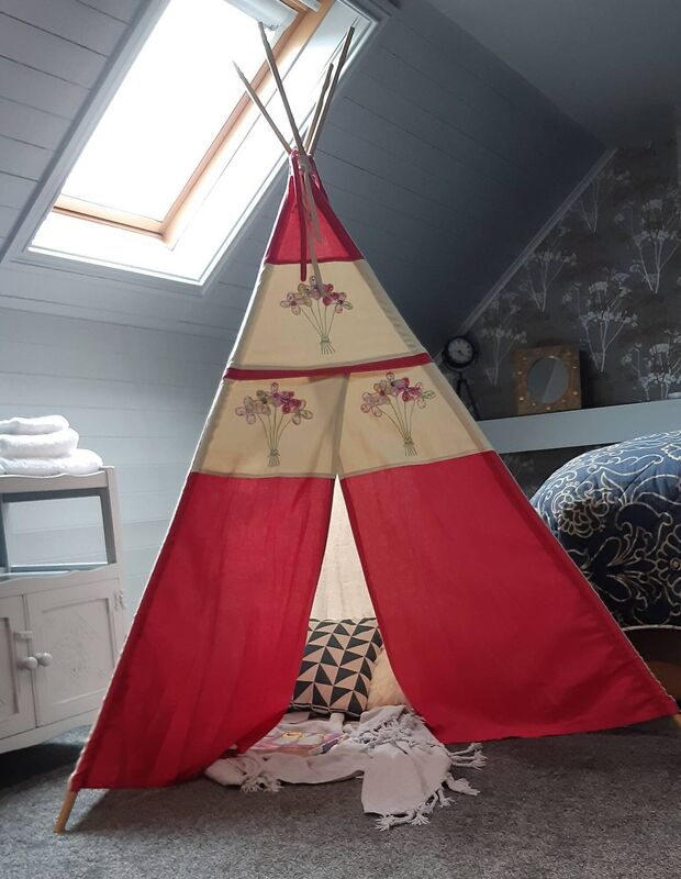 One of the beautiful tepees made by Joyfully -  Created in Cork.
