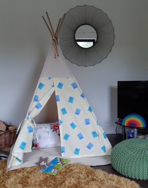 One of the tepees made by Joyfully - Created in Cork.
