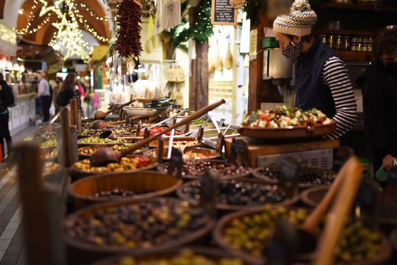 The Olive Stall at the English Market , Cork City. Picture: Clare Keogh