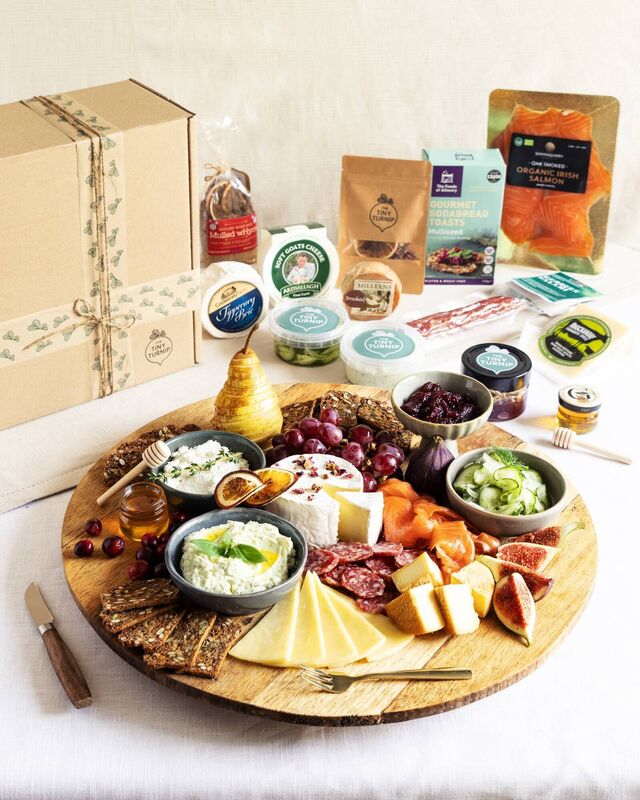 The Tiny Turnip's curated Grazing Gift Box.