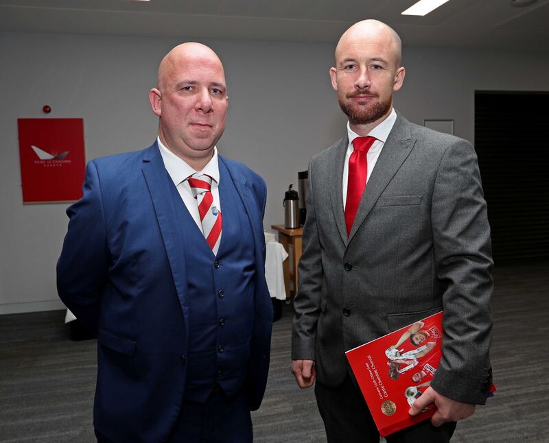  Joe Blake, PRO and Kevin O'Donovan, CEO. Picture: Jim Coughlan