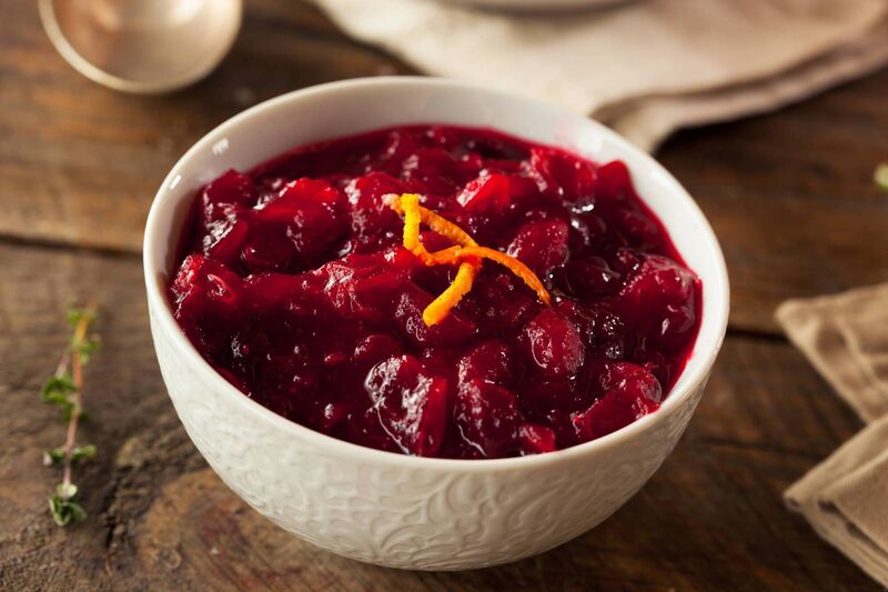 Cranberry and Spiced Clementine Sauce. Picture: Stock Cranberry and Spiced Clementine Sauce. Picture: Stock