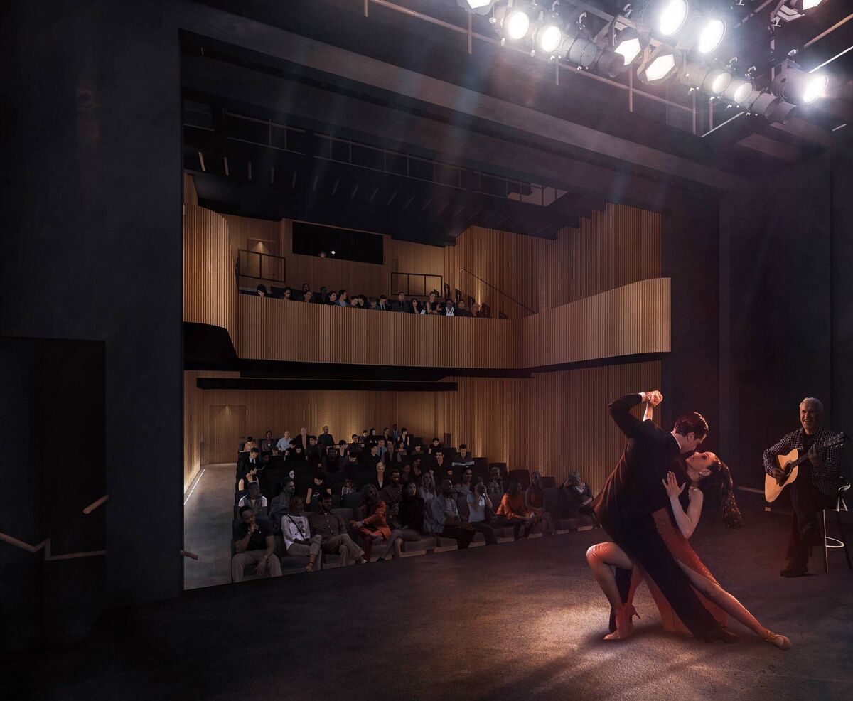The refurbishment of the Briery Gap Theatre and Macroom Library which suffered extensive damage when a fire broke out in May 2016 is set to begin this month. Image Credit: Cork County Council.